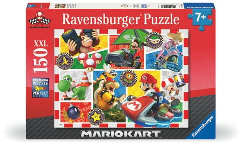Ravensburger Mario Kart 150p XXL - (12004143) i gruppen LEKER, BARN OG BABY / Leker / Barnas puslespill hos TP E-commerce Nordic AB (D20465)
