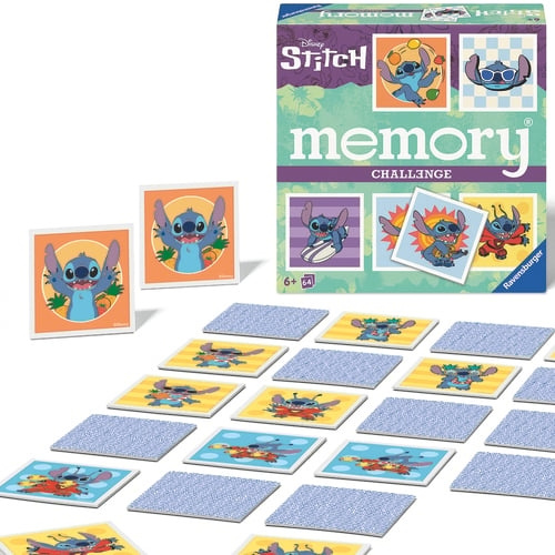 Ravensburger Disney Stitch Challenge memory 64 kort - (10624697) i gruppen LEKER, BARN OG BABY / Spill / Brettspill hos TP E-commerce Nordic AB (D20471)