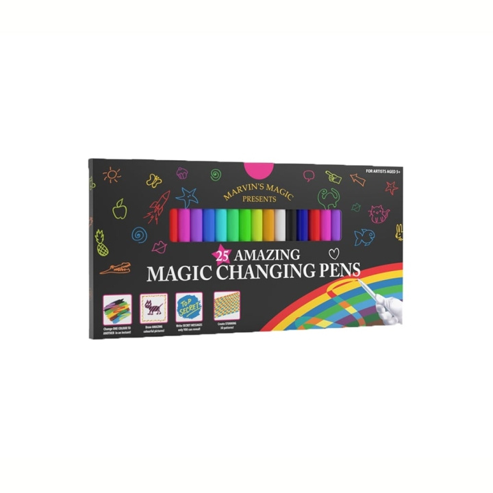 Marvin\'s Magic Fantastiske magiske penner - (MMPEN25) i gruppen SPORT, FRITID & HOBBY / Hobby / Male & Tegne / Penner, Fargestifter & Blekk hos TP E-commerce Nordic AB (D20485)