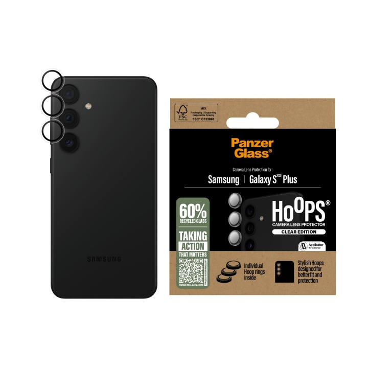 Panzer Glass - Hoops Lens P Galaxy S25 Plus, gjennomsiktig i gruppen SMARTTELEFON & NETTBRETT / Mobilbeskyttelse / Samsung hos TP E-commerce Nordic AB (D20494)