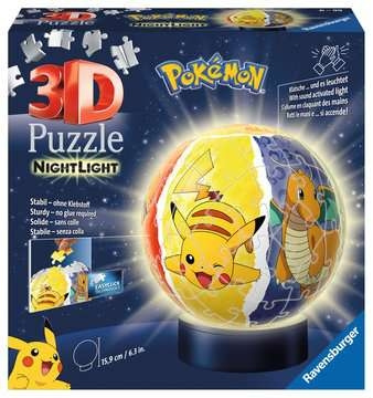 Ravensburger 3D Pokémon nattlys 72p - (10311547) i gruppen LEKER, BARN OG BABY / Barnerom / Belysning / Nattlamper hos TP E-commerce Nordic AB (D20504)