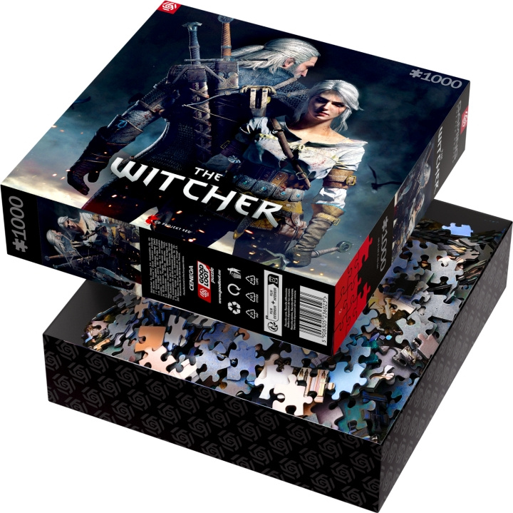 Good Loot Gaming Puzzle - The Witcher: Geralt & Ciri Puslespill 1000 Brikker