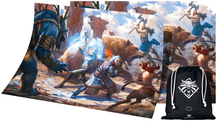 Good Loot The Witcher Puxxle Geralt & Triss i gruppen LEKER, BARN OG BABY / Leker / Barnas puslespill hos TP E-commerce Nordic AB (D20518)