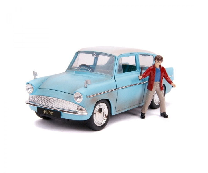 Jada Harry Potter - 1959 Ford Anglia 1:24 (253185002) i gruppen SPORT, FRITID & HOBBY / Hobby / Plastmodeller / Biler hos TP E-commerce Nordic AB (D20526)