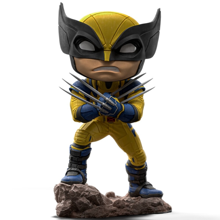 Iron Studios & Minico Deadpool & Wolverine - Wolverine-figur i gruppen LEKER, BARN OG BABY / Leker / Figurer, miniatyrer og tilbehør hos TP E-commerce Nordic AB (D20536)