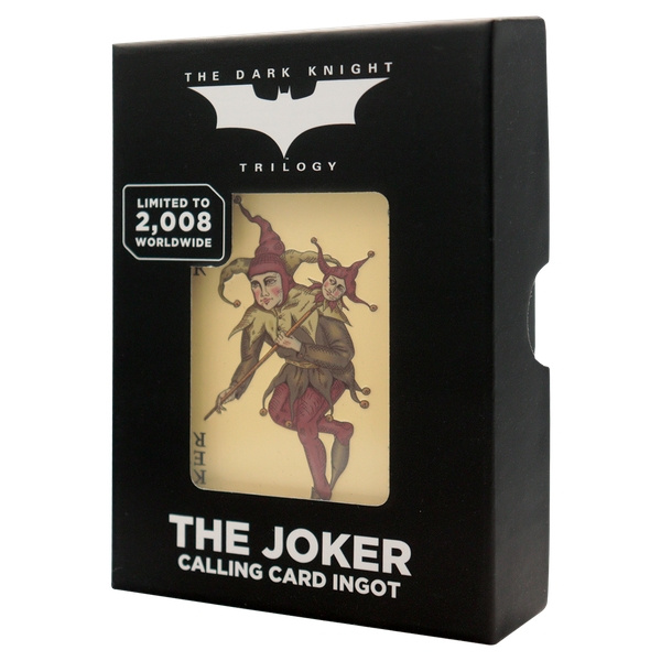 Fanatik Batman Joker Ingot i begrenset utgave i gruppen SPORT, FRITID & HOBBY / Morsomme produkter / Samlerobjekter hos TP E-commerce Nordic AB (D20540)