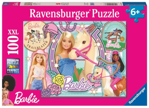 Ravensburger Barbie 100p (12004028) i gruppen LEKER, BARN OG BABY / Leker / Barnas puslespill hos TP E-commerce Nordic AB (D20548)