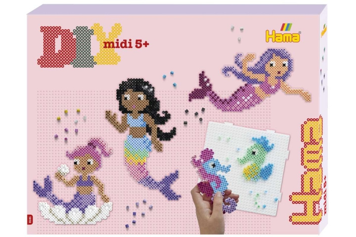 Hama Midi gaveeske Havfruer (383161) i gruppen LEKER, BARN OG BABY / Leker / Håndtverk hos TP E-commerce Nordic AB (D20550)