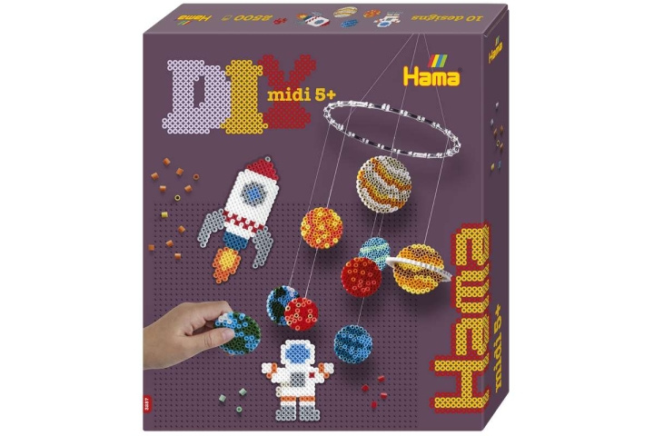 Hama Midi gaveeske Space - (383257) i gruppen LEKER, BARN OG BABY / Leker / Håndtverk hos TP E-commerce Nordic AB (D20551)