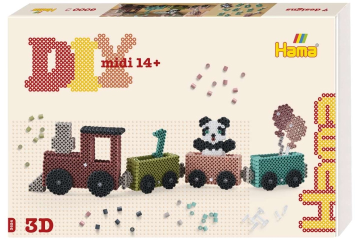 Hama Art Midi 3D-bursdagstog - (383624) i gruppen LEKER, BARN OG BABY / Leker / Lekebiler hos TP E-commerce Nordic AB (D20553)