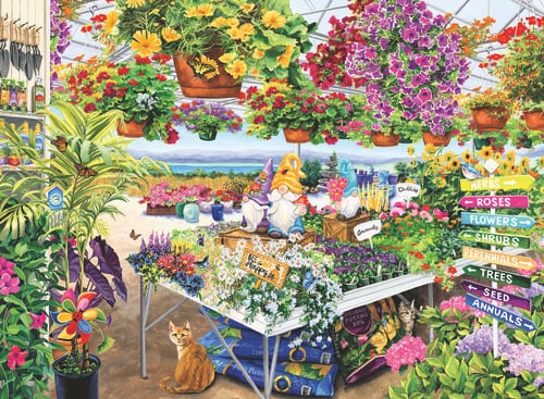 Ravensburger Glorious Garden Center - (12001447) i gruppen SPORT, FRITID & HOBBY / Hobby / Puslespill hos TP E-commerce Nordic AB (D20558)