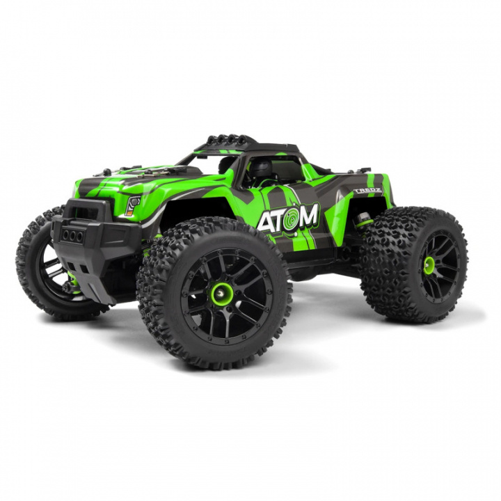 Maverick RC Atom AT1 1/18 4WD elektrisk lastebil - Grønn i gruppen LEKER, BARN OG BABY / Radiostyrt / Annet radiostyrt hos TP E-commerce Nordic AB (D20589)
