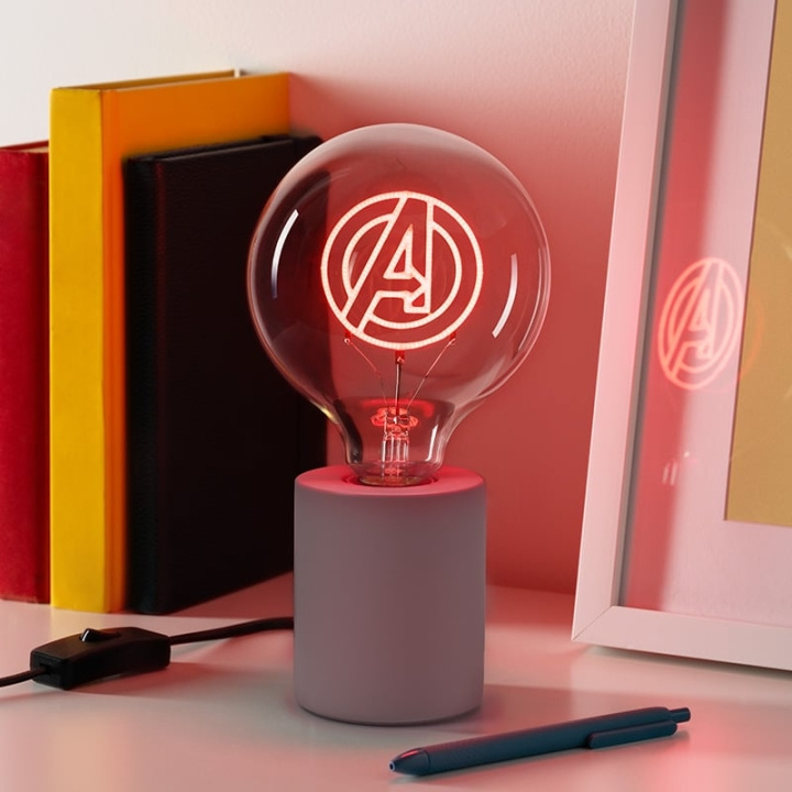 Paladone Marvel Avengers - Led neonlampe i gruppen LEKER, BARN OG BABY / Barnerom / Belysning / Bordlamper hos TP E-commerce Nordic AB (D20590)