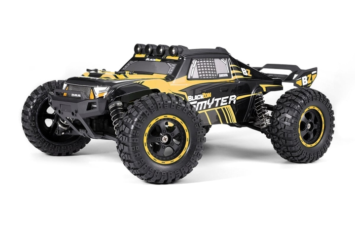 Blackzon Smyter DT 1/12 4WD elektrisk ørkenlastebil - gul (540226) i gruppen LEKER, BARN OG BABY / Radiostyrt / Radiostyrte biler hos TP E-commerce Nordic AB (D20603)