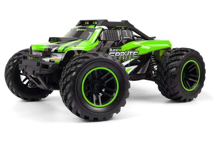 Blackzon Spryte MT 1/20 4WD elektrisk monstertruck - grønn (540300) i gruppen LEKER, BARN OG BABY / Radiostyrt / Radiostyrte biler hos TP E-commerce Nordic AB (D20612)
