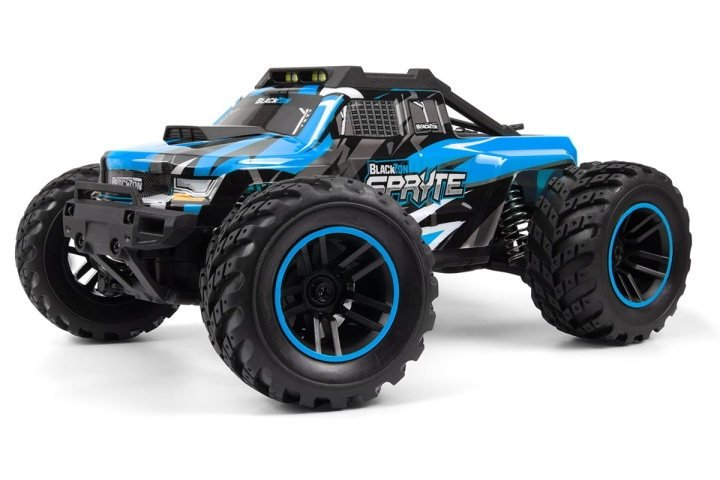 Blackzon Spryte MT 1/20 4WD elektrisk monstertruck - blå (540301) i gruppen LEKER, BARN OG BABY / Radiostyrt / Radiostyrte biler hos TP E-commerce Nordic AB (D20613)