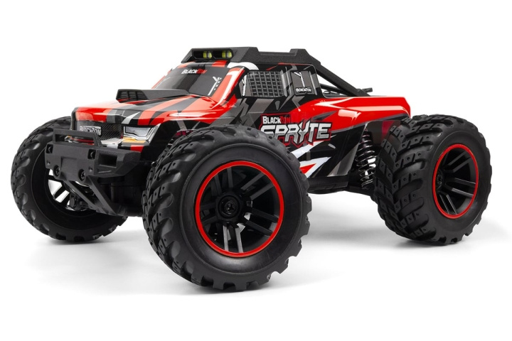 Blackzon Spryte MT 1/20 4WD elektrisk monstertruck - rød (540302) i gruppen LEKER, BARN OG BABY / Radiostyrt / Radiostyrte biler hos TP E-commerce Nordic AB (D20614)