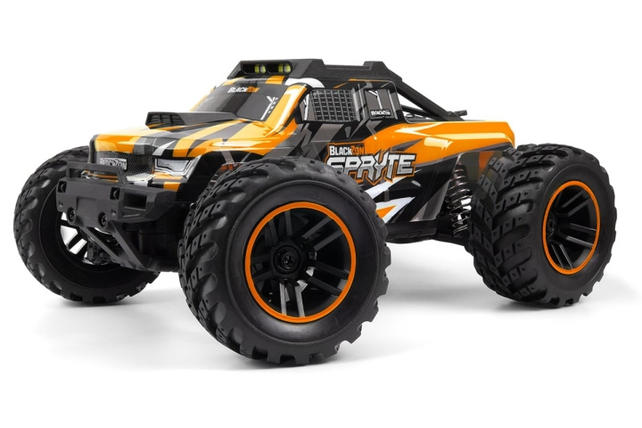 Blackzon Spryte MT 1/20 4WD elektrisk monstertruck - oransje (540303) i gruppen LEKER, BARN OG BABY / Radiostyrt / Radiostyrte biler hos TP E-commerce Nordic AB (D20615)