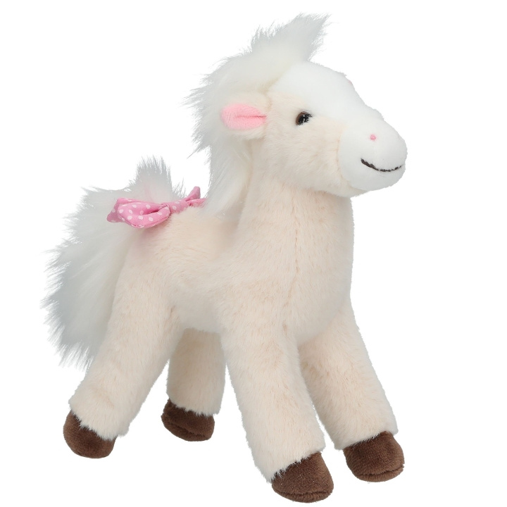 Miss Melody Plysjhest kremhvit 18 cm - (0413481) i gruppen LEKER, BARN OG BABY / Babyleker (0-3 år) / Kosedyr hos TP E-commerce Nordic AB (D20636)