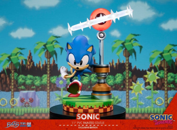 First4Figures Sonic The Hedgehog (Sonic) (Samlere) PVC /Figures i gruppen SPORT, FRITID & HOBBY / Morsomme produkter / Samlerobjekter hos TP E-commerce Nordic AB (D20662)