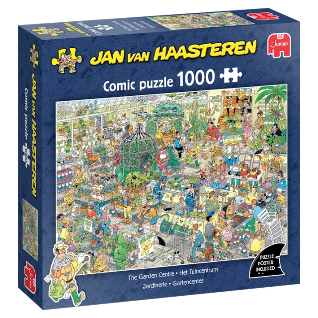 Jan van Haasteren Hagesenter (1000 brikker) (JUM9066) i gruppen SPORT, FRITID & HOBBY / Hobby / Puslespill hos TP E-commerce Nordic AB (D20667)