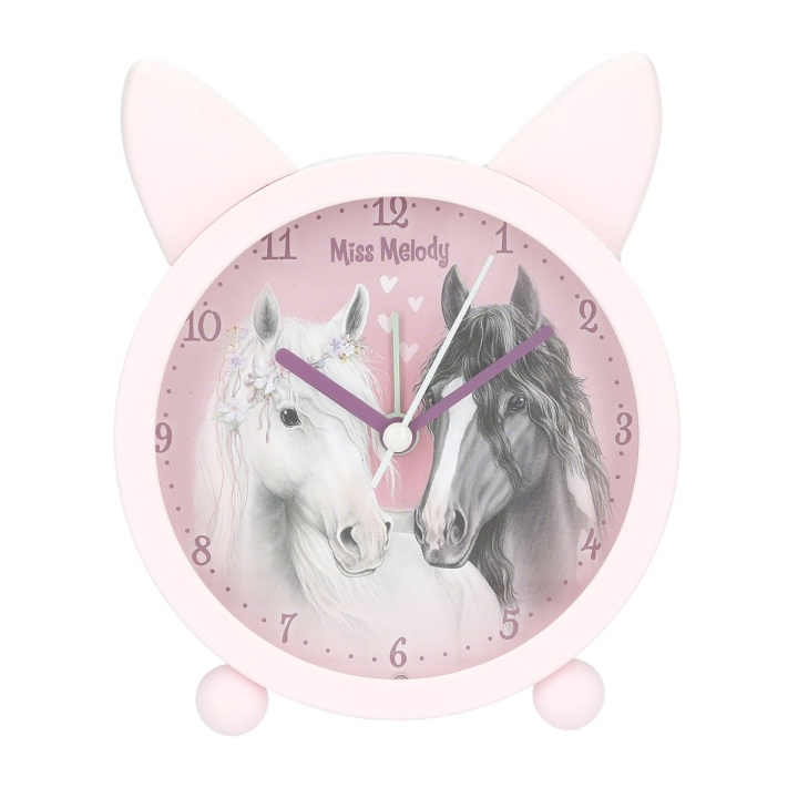 Miss Melody Vekkerklokke FANTASY HORSE - Rosa i gruppen HJEM, HUS OG HAGE / Klokker & Teller / Vekkerklokker hos TP E-commerce Nordic AB (D20672)