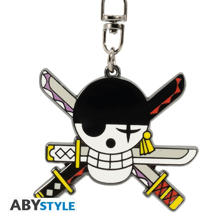 Abysse ONE PIECE - Nøkkelring - Zoro i gruppen SPORT, FRITID & HOBBY / Morsomme produkter / Samlerobjekter hos TP E-commerce Nordic AB (D20676)