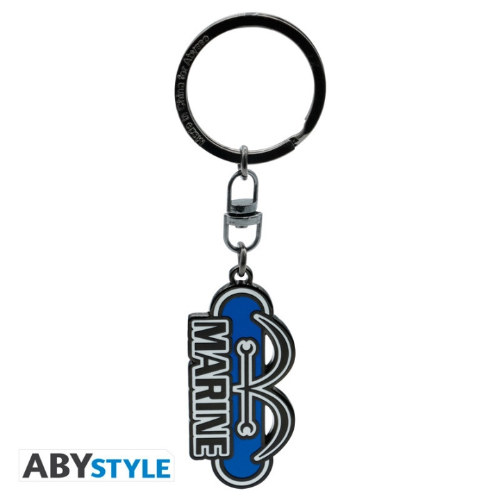 Abysse ONE PIECE - Marine nøkkelringer x4 i gruppen SPORT, FRITID & HOBBY / Morsomme produkter / Samlerobjekter hos TP E-commerce Nordic AB (D20678)