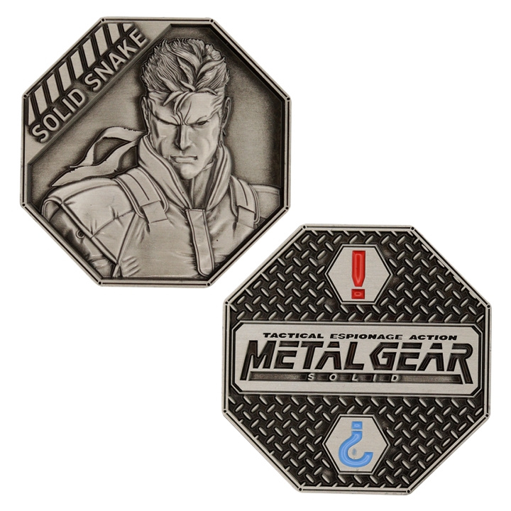 Fanatik Metal Gear Solid Limited Edition \'Solid Snake\' samlemynt i gruppen SPORT, FRITID & HOBBY / Morsomme produkter / Samlerobjekter hos TP E-commerce Nordic AB (D20683)