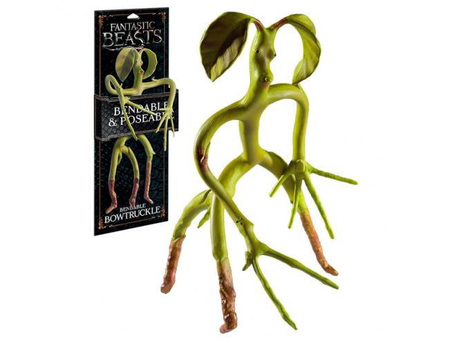 Noble Collection Bøyelig Bowtruckle - Fantastic Beasts i gruppen SPORT, FRITID & HOBBY / Morsomme produkter / Samlerobjekter hos TP E-commerce Nordic AB (D20693)