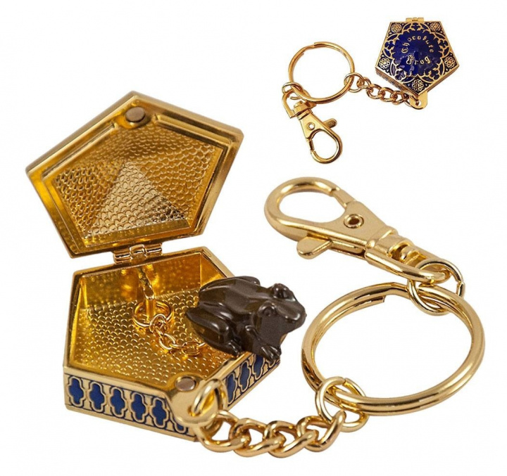 Noble Collection Harry Potter nøkkelring med sjokoladefrosk i gruppen SPORT, FRITID & HOBBY / Morsomme produkter / Samlerobjekter hos TP E-commerce Nordic AB (D20696)