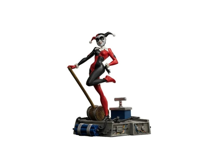 IronStudios - DC Comics Batman Animated Series: 1:10 kunstskala statue - Harley Quinn i gruppen SPORT, FRITID & HOBBY / Morsomme produkter / Samlerobjekter hos TP E-commerce Nordic AB (D20740)