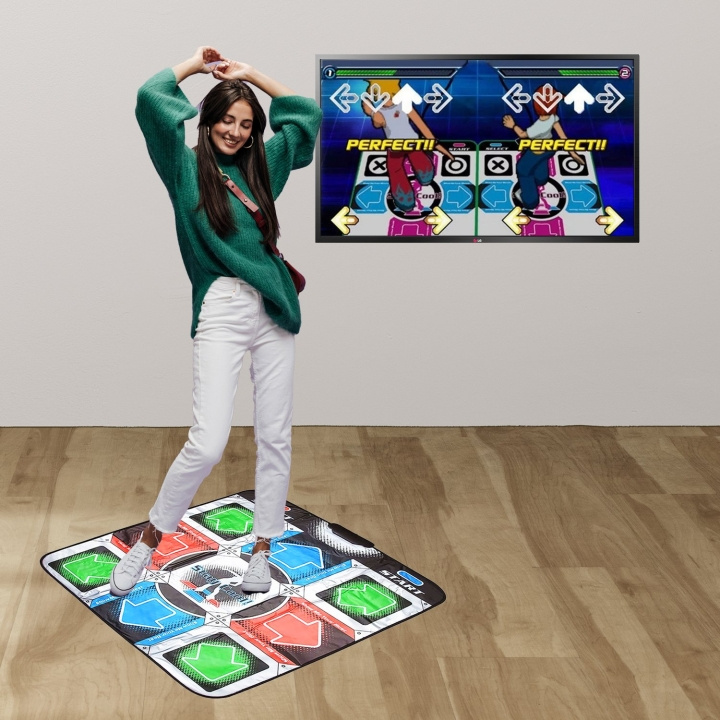 Mad Monkey Retro Dance Mat (inkl. 110 sanger, 9 scener, 10 figurer) i gruppen Elektronikk / TV-spill & tilbehør / Andre spill hos TP E-commerce Nordic AB (D20790)