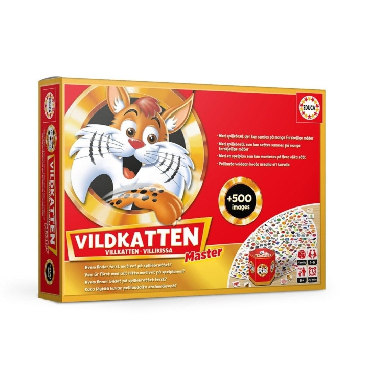 Educa Wildcat Master 500 (015018) i gruppen LEKER, BARN OG BABY / Leker / Barnas puslespill hos TP E-commerce Nordic AB (D20804)