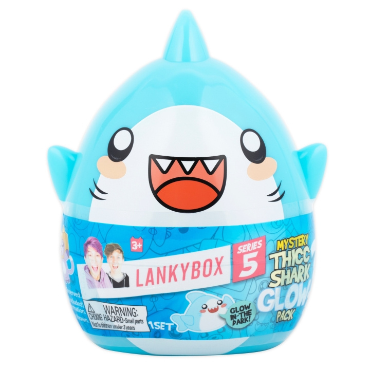 LankyBox Thicc Shark Glow Pack (2702) i gruppen LEKER, BARN OG BABY / Leker / Figurer, miniatyrer og tilbehør hos TP E-commerce Nordic AB (D20822)