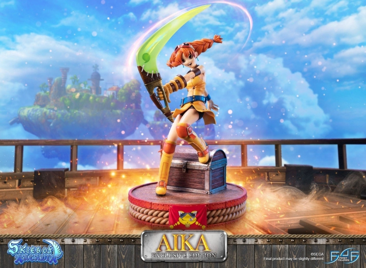 First4Figures Skies Of Arcadia (Aika) RESIN Statue i gruppen SPORT, FRITID & HOBBY / Morsomme produkter / Samlerobjekter hos TP E-commerce Nordic AB (D20825)