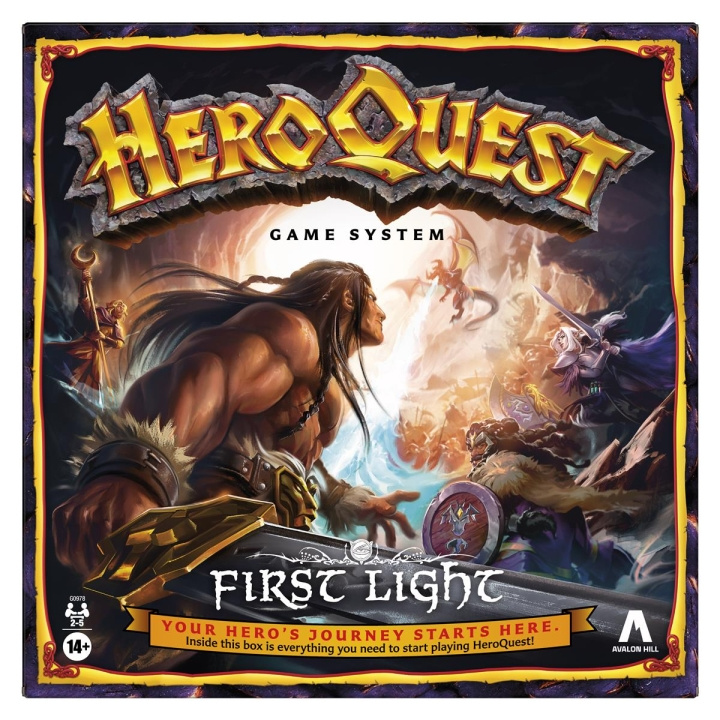 AVALON HILL Brettspill HeroQuest: First Light (EN) i gruppen LEKER, BARN OG BABY / Spill / Brettspill hos TP E-commerce Nordic AB (D20907)