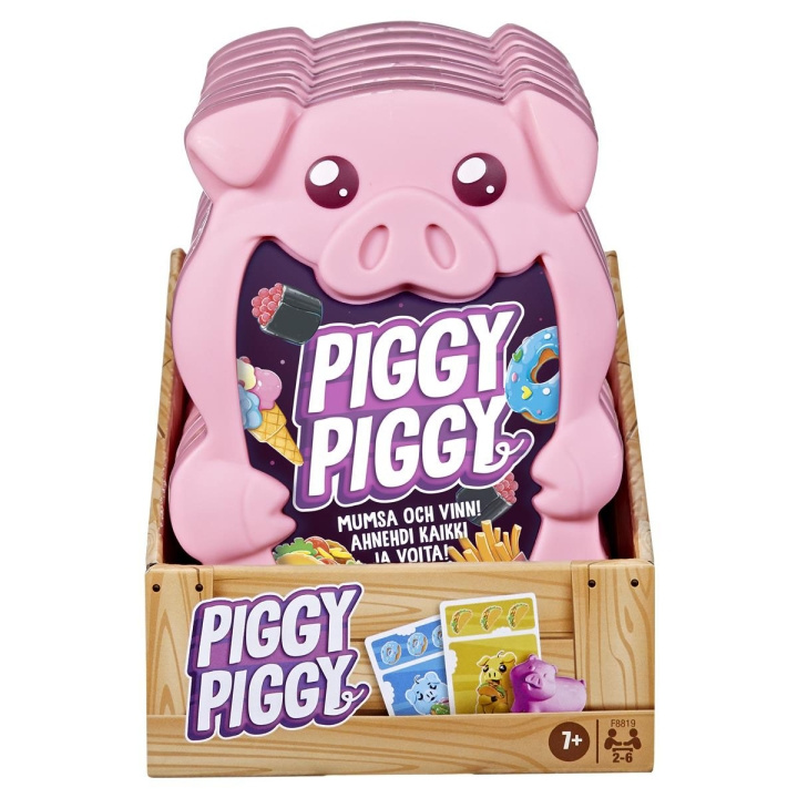 Hasbro gaming Kortspill Piggy Piggy (SE/FI) i gruppen LEKER, BARN OG BABY / Spill / Kortspill hos TP E-commerce Nordic AB (D20910)