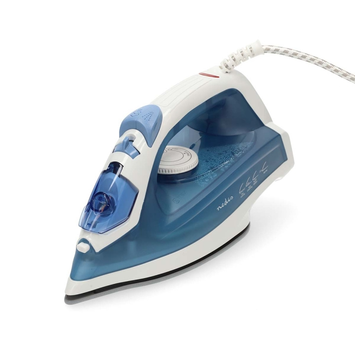 Nedis Steam Iron | 2000 W | 20 g/m | Steam shot | Keramisk | 0.20 l i gruppen HJEM, HUS OG HAGE / Omsorg for klær (Finns inte riktigt något norskt ord för detta...) / Strykejern hos TP E-commerce Nordic AB (D20946)