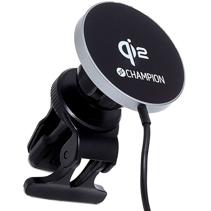 Champion Mobilhållare Bil QI2 15W i gruppen SMARTTELEFON & NETTBRETT / Ladere og Kabler / Trådløs lader QI hos TP E-commerce Nordic AB (D20973)