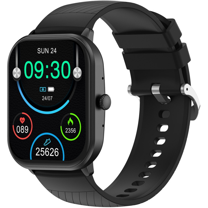 Denver SmartWatch SWC-187B Svart i gruppen SPORT, FRITID & HOBBY / Smartwatch og Aktivitetsmålere / Aktivitetsmålere hos TP E-commerce Nordic AB (D20976)