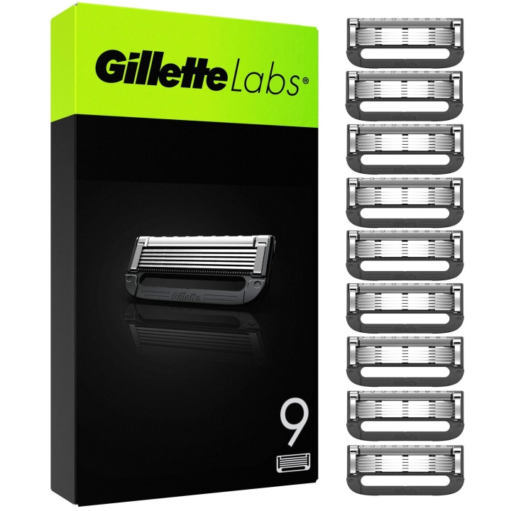 Gillette Rakblad Labs 9st i gruppen HELSE OG SKJØNNHET / Hår & styling / Barbering og trimming / Barberhøvler og tilbehør hos TP E-commerce Nordic AB (D20986)
