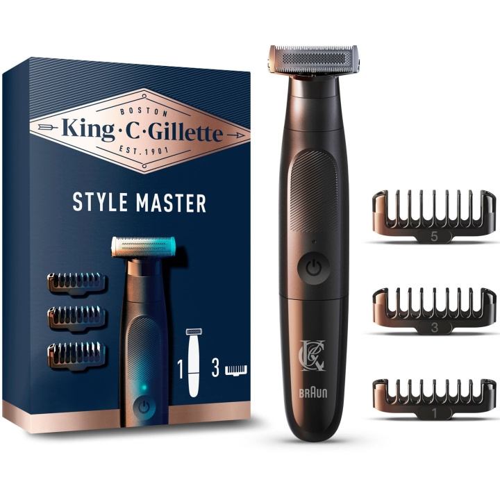 King C. Gillette Skäggtrimmer Style Master XT3000 i gruppen HELSE OG SKJØNNHET / Hår & styling / Barbering og trimming / Skjeggtrimmere og tilbehør hos TP E-commerce Nordic AB (D20987)