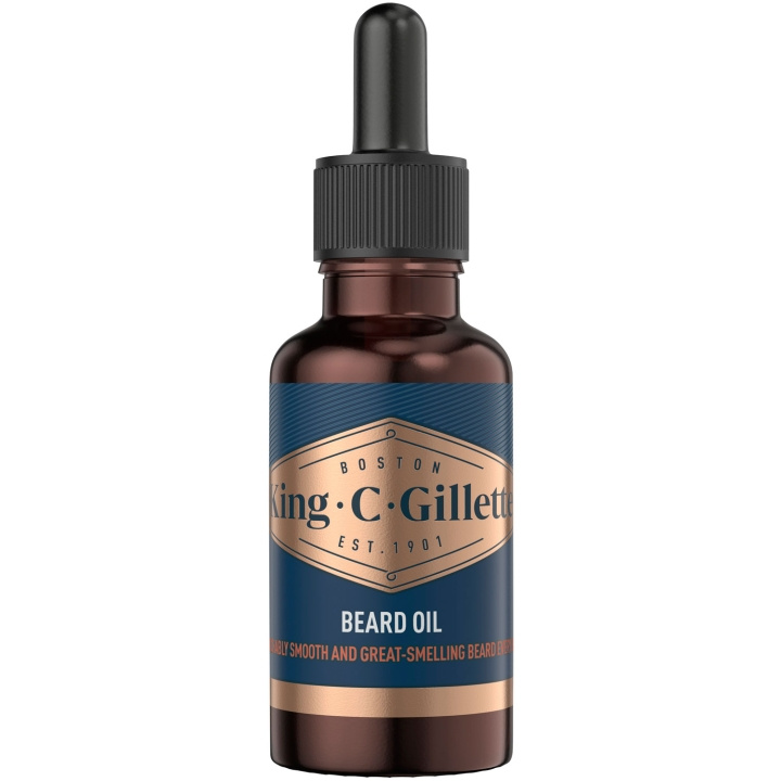 King C. Gillette Beard Oil 30ml i gruppen HELSE OG SKJØNNHET / Hår & styling / Skjeggpleie / Skjeggolje hos TP E-commerce Nordic AB (D20990)
