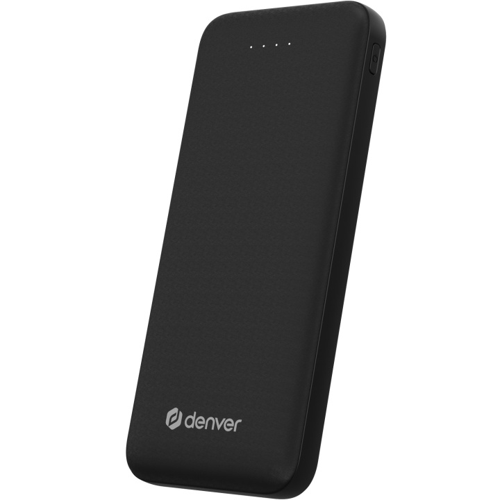 Denver PowerBank 10.000 mAh 10W Svart i gruppen SMARTTELEFON & NETTBRETT / Ladere og Kabler / Powerbanks hos TP E-commerce Nordic AB (D21011)