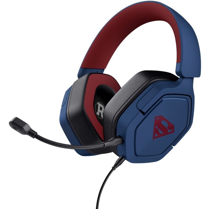 Trust GXT 492SM Carus Gamingheadset Superman i gruppen Datautstyr / GAMING / Headset hos TP E-commerce Nordic AB (D21037)