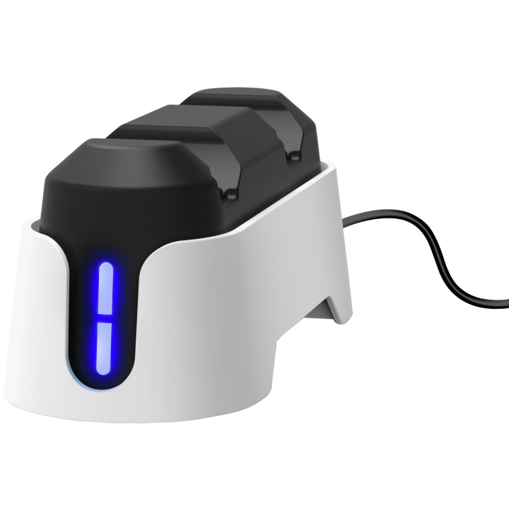Trust GXT 228 Dual charging dock for PS5 i gruppen Elektronikk / TV-spill & tilbehør / Sony PlayStation 5 hos TP E-commerce Nordic AB (D21061)