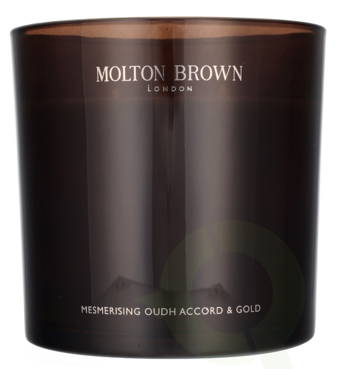 Molton Brown Mesmerising Oudh Accord & Gold Candle 600 g i gruppen HELSE OG SKJØNNHET / Duft og parfyme / Andre dufter / Duftlys hos TP E-commerce Nordic AB (D21077)