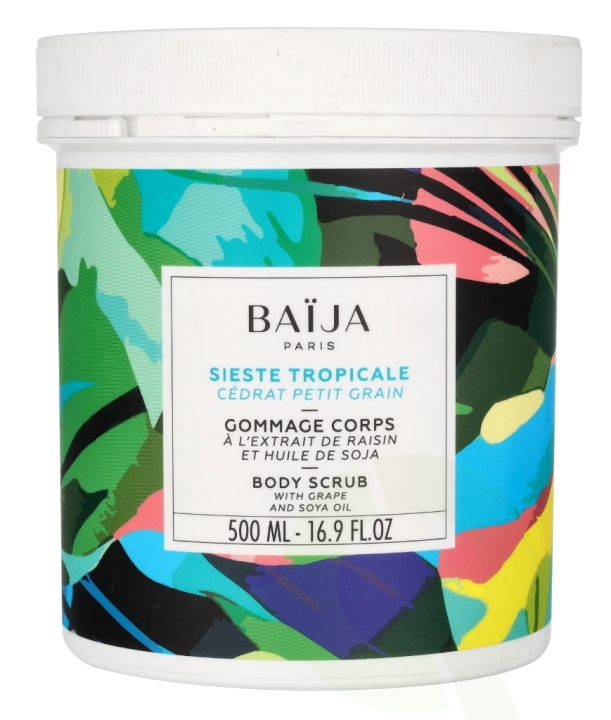 Baija Paris Baija Sieste Tropicale Body Scrub Citron Petit Grain 500 ml i gruppen HELSE OG SKJØNNHET / Hudpleie / Ansikt / Skrubb/peeling hos TP E-commerce Nordic AB (D21082)