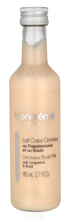 Blancreme Unctuous Body Milk 80 ml Grapefruit & Basil i gruppen HELSE OG SKJØNNHET / Hudpleie / Kroppspleie / Body lotion hos TP E-commerce Nordic AB (D21107)